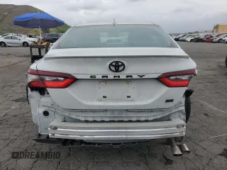 2022 Toyota Camry SE with VIN 4T1G11AK4NU058724, listed as a Copart auction lot 53511615 with 63,235 mi miles and Salvage Title. Bid and sale history available at DreamBid. Image 6.