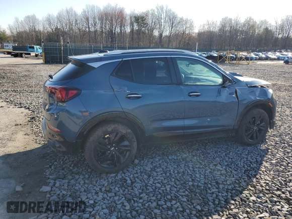 2024 Buick Encore GX Sport Touring with VIN KL4AMESL2RB153178, listed as a Copart auction lot 53448595 with Not provided miles and Salvage title. Bid and sale history available at DreamBid. Image 3.