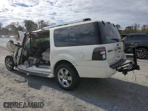 2008 Ford Expedition EL Limited with VIN 1FMFK19578LA02357, listed as a Copart auction lot 77686254 with 0 mi miles and Salvage Title. Bid and sale history available at carsss.com. Image 2.