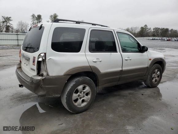 2004 Mazda Tribute ES with VIN 4F2CZ06134KM24169, listed as a Copart auction lot 44914945 with 147,059 mi miles and Salvage Title. Bid and sale history available at carsss.com. Image 3.