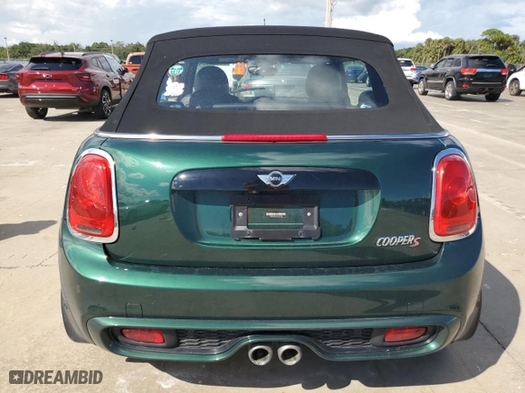 2017 MINI Convertible Cooper S with VIN WMWWG9C59H3C80738, listed as a Copart auction lot 73751694 with 0 mi miles and Non Repairable. Bid and sale history available at carsss.com. Image 6.