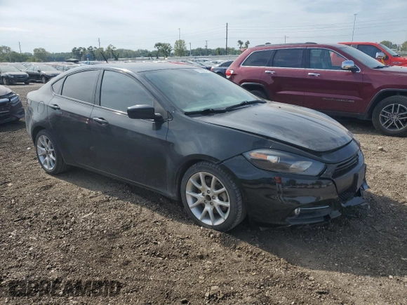 2013 Dodge Dart SXT with VIN 1C3CDFBA6DD298924, listed as a Copart auction lot 71469954 with 257,957 mi miles and Salvage Title. Bid and sale history available at carsss.com. Image 4.