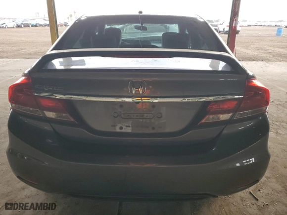 2014 Honda Civic Sedan EX-L with VIN 2HGFB2F93EH509266, listed as a Copart auction lot 43169125 with 158,319 mi miles and Salvage Title. Bid and sale history available at carsss.com. Image 6.