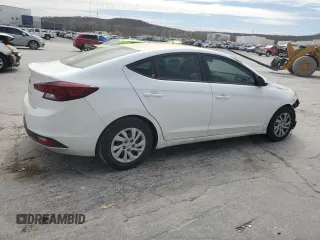 2019 Hyundai Elantra SE with VIN 5NPD74LF8KH463773, listed as a Copart auction lot 50739665 with 96,234 mi miles and Salvage Title. Bid and sale history available at DreamBid. Image 3.