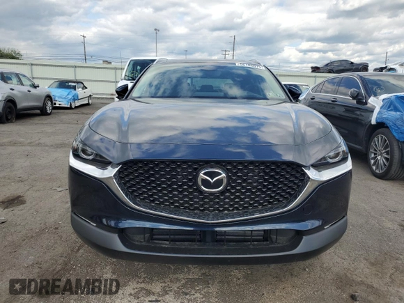 2025 Mazda CX-30 S Premium with VIN 3MVDMBDM5SM807451, listed as a Copart auction lot 56186075 with 379 mi miles and Salvage title. Bid and sale history available at DreamBid. Image 5.