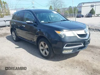 2012 Acura MDX Tech Pkg with VIN 2HNYD2H39CH525781, listed as a IAAI auction lot 42076717 with 179,563 mi miles. Bid and sale history available at carsss.com. Image 1.