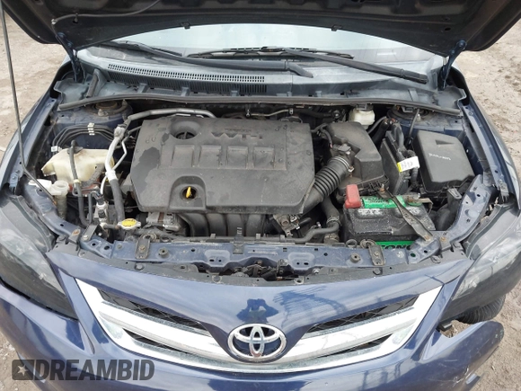 2013 Toyota Corolla L with VIN 2T1BU4EE7DC001683, listed as a IAAI auction lot 42027430 with 138,324 mi miles. Bid and sale history available at carsss.com. Image 10.