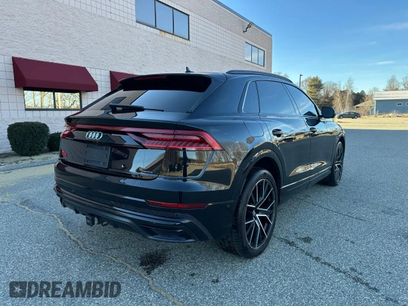 2019 Audi Q8 Prestige with VIN WA1FVAF15KD025497, listed as a Copart auction lot 53828925 with 120,414 mi miles and Clean Title. Bid and sale history available at carsss.com. Image 4.