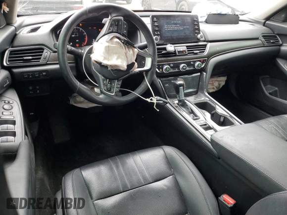 2019 Honda Accord Touring with VIN 1HGCV1F93KA804401, listed as a Copart auction lot 57152815 with 140,331 mi miles and Salvage title. Bid and sale history available at DreamBid. Image 8.