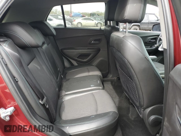 2016 Chevrolet Trax LT with VIN 3GNCJLSB1GL254170, listed as a Copart auction lot 53695965 with 126,393 mi miles and Clean Title. Bid and sale history available at carsss.com. Image 10.