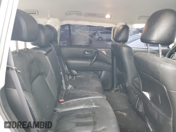 2022 Nissan Armada SV with VIN JN8AY2AC2N9160874, listed as a Copart auction lot 60125774 with 50,923 mi miles and Salvage Title. Bid and sale history available at carsss.com. Image 11.