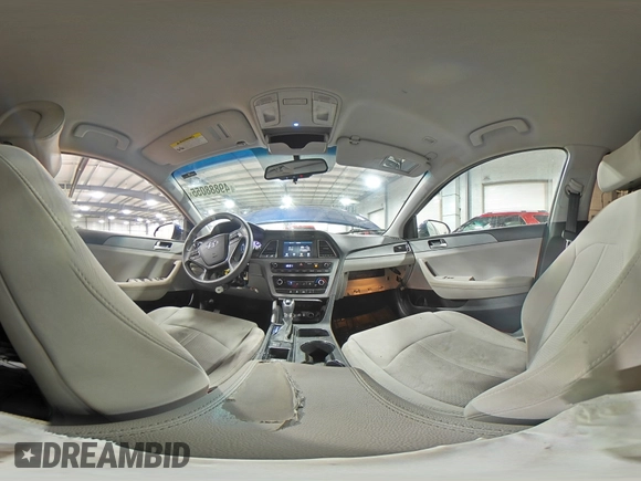 2016 Hyundai Sonata SE z VIN 5NPE24AF7GH365881, wystawiony jako Copart lot #49888055 z przebiegiem 181 106 mil mil oraz Szkoda całkowita • Salvage title. Historia ofert i sprzedaży dostępna na DreamBid. Obrazek 14.