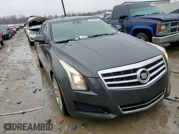 2014 Cadillac ATS Luxury RWD with VIN 1G6AB5SX0E0128741, listed as a Copart auction lot 42639745 with 117,561 mi miles and Salvage Title. Bid and sale history available at carsss.com. Image 13.