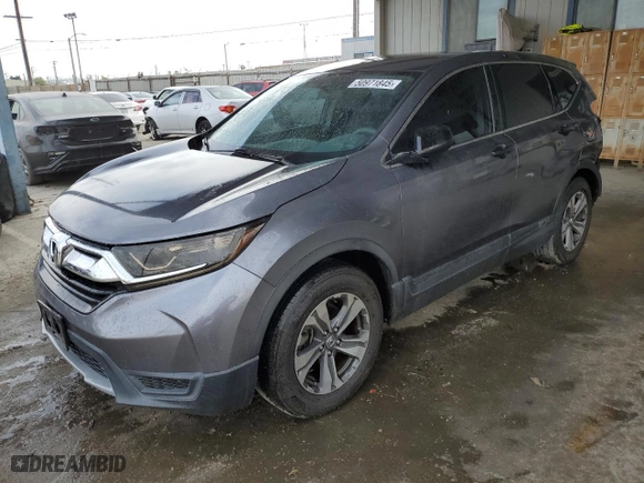 2018 Honda CR-V LX with VIN 2HKRW5H39JH410477, listed as a Copart auction lot 50971845 with 90,319 mi miles and Salvage Title. Bid and sale history available at carsss.com. Image 1.