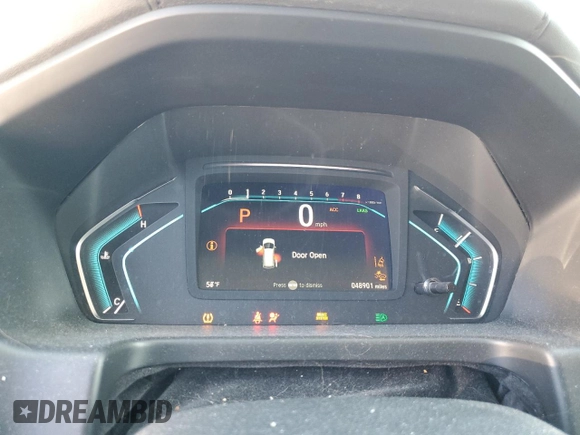 2020 Honda Odyssey Touring with VIN 5FNRL6H89LB002203, listed as a Copart auction lot 74522434 with 48,901 mi miles and Salvage Title. Bid and sale history available at DreamBid. Image 9.