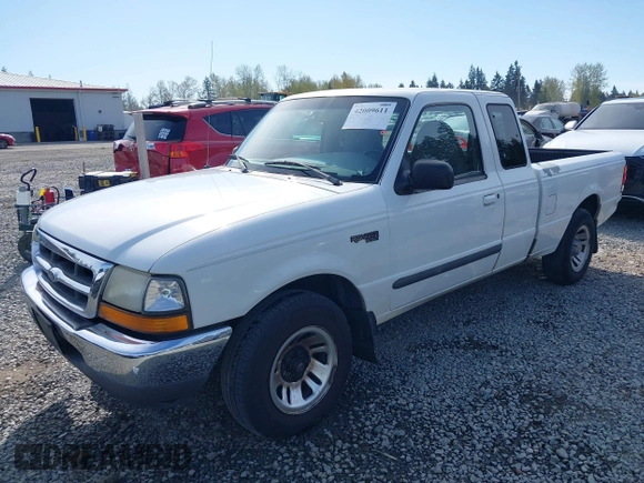 1999 Ford Ranger XLT with VIN 1FTYR14X0XPA65325, listed as a IAAI auction lot 42009611 with 218,657 mi miles. Bid and sale history available at carsss.com. Image 18.