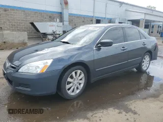 2006 Honda Accord LX with VIN 1HGCM663X6A030004, listed as a Copart auction lot 57169055 with 200,075 mi miles and Salvage title. Bid and sale history available at DreamBid. Image 1.