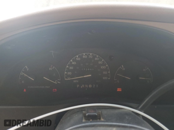 1995 Ford Ranger with VIN 1FTCR10U9SPA34993, listed as a Copart auction lot 46955865 with 172,648 mi miles and Clean Title. Bid and sale history available at carsss.com. Image 9.