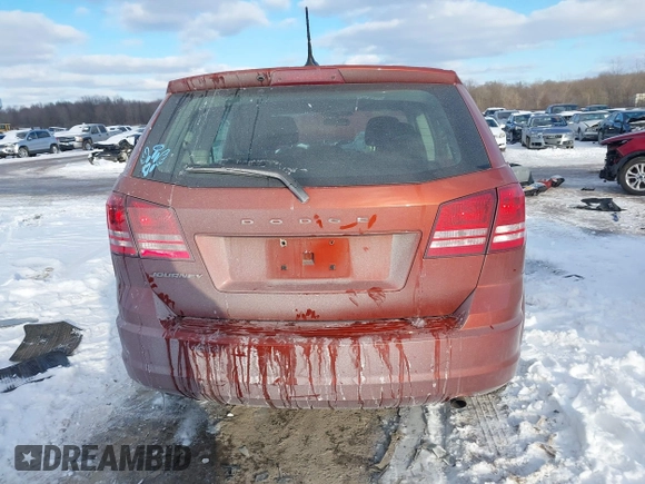 2014 Dodge Journey SE with VIN 3C4PDCAB0ET164105, listed as a IAAI auction lot 41592204 with 133,883 mi miles and . Bid and sale history available at carsss.com. Image 17.