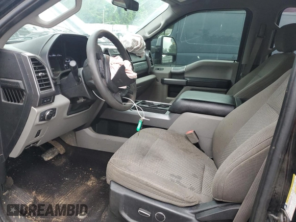 2019 Ford F-250 XL with VIN 1FT7W2B61KEC53666, listed as a Copart auction lot 60082005 with 147,277 mi miles and Salvage title. Bid and sale history available at DreamBid. Image 7.