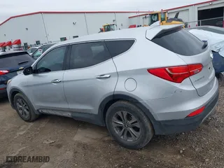2016 Hyundai Santa Fe Sport with VIN 5XYZT3LB8GG317719, listed as a IAAI auction lot 41231206 with 168,096 mi miles. Bid and sale history available at carsss.com. Image 14.