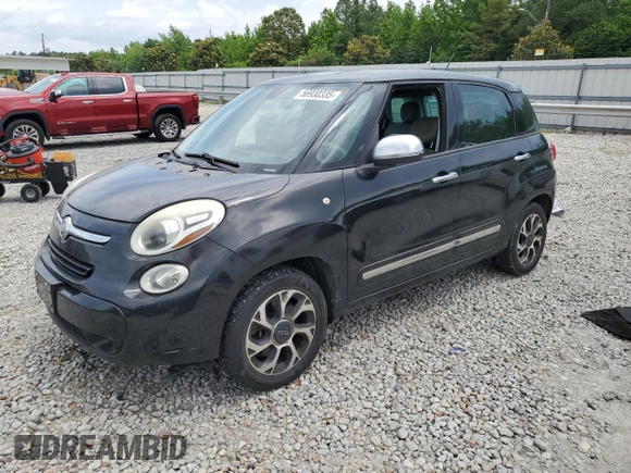 2014 FIAT 500L Lounge z VIN ZFBCFACH0EZ012383, wystawiony jako Copart lot #56930335 z przebiegiem 144 657 mil mil oraz Tytuł czysty. Historia ofert i sprzedaży dostępna na DreamBid. Obrazek 1.