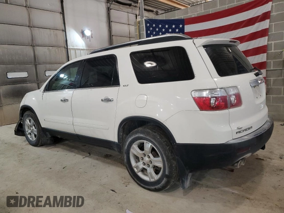 2009 GMC Acadia SLT1 with VIN 1GKER23D49J129330, listed as a Copart auction lot 58612534 with 196,003 mi miles and Non Repairable. Bid and sale history available at carsss.com. Image 2.