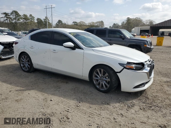 2019 Mazda 3 w/Select with VIN JM1BPACL5K1110913, listed as a Copart auction lot 49122715 with 71,391 mi miles and Salvage Title. Bid and sale history available at carsss.com. Image 4.