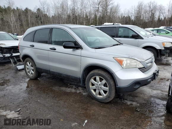 2009 Honda CR-V EX with VIN 5J6RE38519L800970, listed as a Copart auction lot 47424585 with 295,506 mi miles and Salvage Title. Bid and sale history available at carsss.com. Image 4.