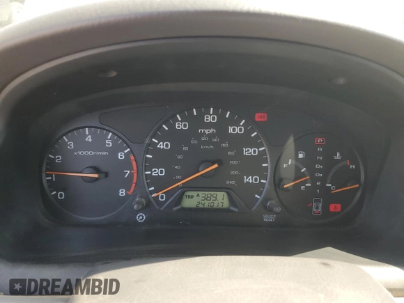 2001 Honda Accord LX z VIN 3HGCG66571G711496, wystawiony jako Copart lot #55837635 z przebiegiem 241 017 mil mil oraz Szkoda całkowita • Salvage title. Historia ofert i sprzedaży dostępna na DreamBid. Obrazek 9.