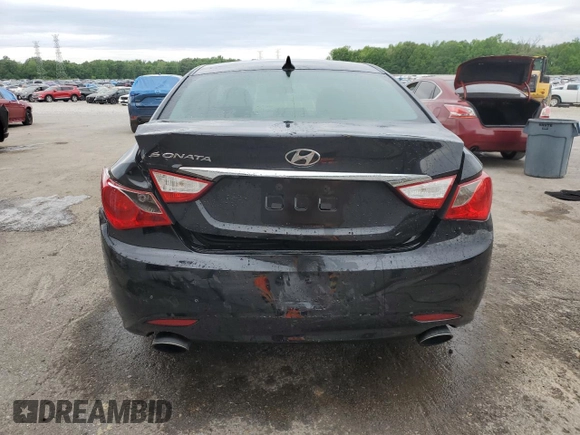 2011 Hyundai Sonata Limited with VIN 5NPEC4AC1BH244176, listed as a Copart auction lot 54203375 with 166,935 mi miles and Salvage Title. Bid and sale history available at carsss.com. Image 6.
