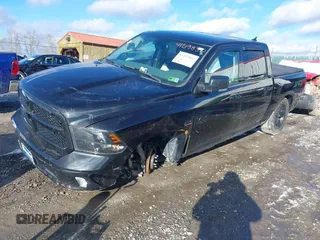 2018 Ram 1500 Big Horn with VIN 1C6RR7LT7JS129524, listed as a IAAI auction lot 41213832 with 64,292 mi miles. Bid and sale history available at carsss.com. Image 18.