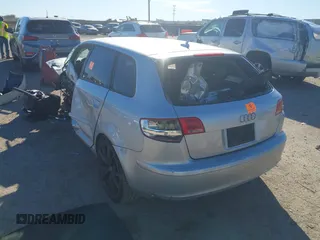 2008 Audi A3 with VIN WAUNF78P18A178629, listed as a IAAI auction lot 41214905 with 1 mi miles. Bid and sale history available at carsss.com. Image 3.