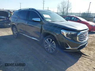 2019 GMC Terrain Denali with VIN 3GKALSEX0KL270286, listed as a IAAI auction lot 41815677 with 58,352 mi miles. Bid and sale history available at carsss.com. Image 1.