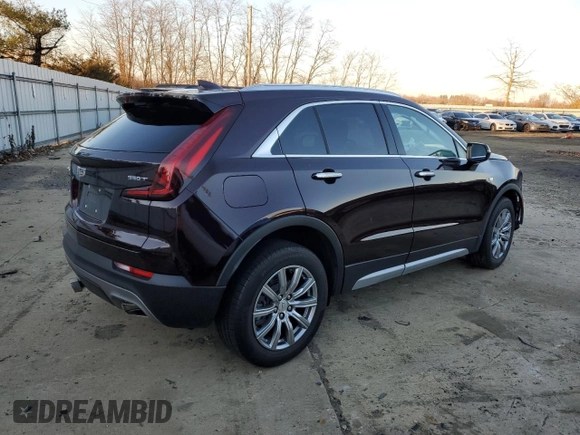 2021 Cadillac XT4 AWD Premium Luxury with VIN 1GYFZDR46MF040495, listed as a Copart auction lot 84465044 with Not Provided miles and Salvage Title. Bid and sale history available at carsss.com. Image 3.