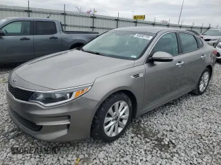 2017 Kia Optima LX with VIN 5XXGT4L31HG141026, listed as a Copart auction lot 50890795 with 62,347 mi miles and Salvage Title. Bid and sale history available at carsss.com. Image 1.