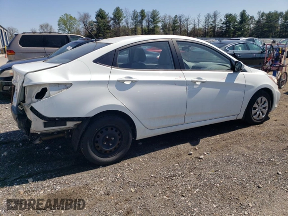 2015 Hyundai Accent GLS with VIN KMHCT4AE1FU847001, listed as a Copart auction lot 52442325 with 82,005 mi miles and Salvage Title. Bid and sale history available at carsss.com. Image 3.