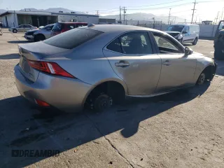 2015 Lexus IS 250 with VIN JTHBF1D28F5074303, listed as a Copart auction lot 46207705 with 101,745 mi miles and Salvage Title. Bid and sale history available at DreamBid. Image 3.