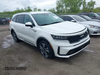 2023 Kia Sorento EX with VIN KNDRHDLG5P5225026, listed as a IAAI auction lot 42233249 with 3,521 mi miles and . Bid and sale history available at DreamBid. Image 1.
