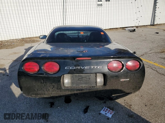 2001 Chevrolet Corvette Z06 with VIN 1G1YY12S115116644, listed as a Copart auction lot 84196744 with 0 mi miles and Salvage Title. Bid and sale history available at carsss.com. Image 6.