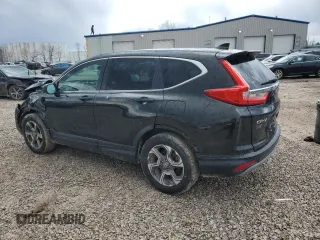2017 Honda CR-V EX with VIN 5J6RW2H52HL051022, listed as a Copart auction lot 52494905 with 138,064 mi miles and Salvage Title. Bid and sale history available at carsss.com. Image 2.