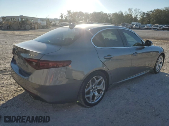 2018 Alfa Romeo Giulia Ti Sport with VIN ZARFAECN0J7576682, listed as a Copart auction lot 87937045 with 118,122 mi miles and Clean Title. Bid and sale history available at carsss.com. Image 3.
