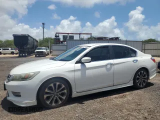 2013 Honda Accord Sport with VIN 1HGCR2F59DA122004, listed as a Copart auction lot 54214505 with 149,821 mi miles and Clean Title. Bid and sale history available at DreamBid. Image 1.