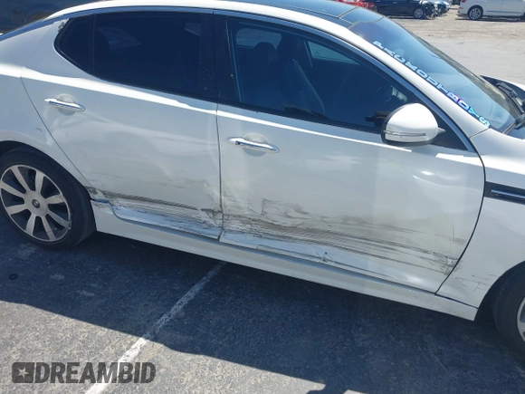 2013 Kia Optima SX with VIN 5XXGR4A65DG168350, listed as a IAAI auction lot 42254369 with 112,496 mi miles and . Bid and sale history available at DreamBid. Image 6.