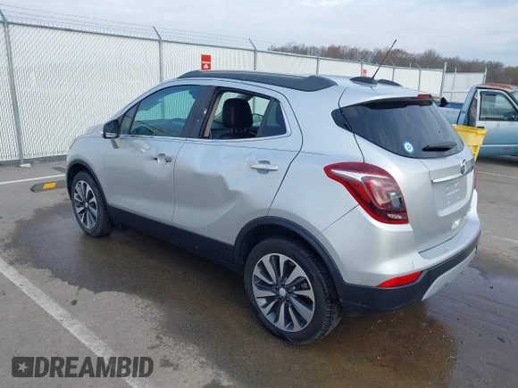 2019 Buick Encore Essence with VIN KL4CJGSM0KB747439, listed as a IAAI auction lot 41936287 with 37,705 mi miles. Bid and sale history available at carsss.com. Image 3.