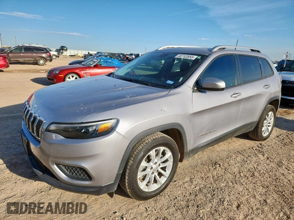 2020 Jeep Cherokee Latitude with VIN 1C4PJLCB8LD547458, listed as a Copart auction lot 60743855 with 93,567 mi miles and Clean title. Bid and sale history available at DreamBid. Image 1.