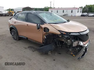 2023 Nissan ARIYA Platinum+ with VIN JN1DF0CD8PM705830, listed as a IAAI auction lot 42380028 with Not provided miles and . Bid and sale history available at DreamBid. Image 1.