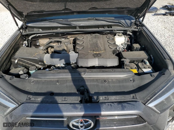2023 Toyota 4Runner TRD Off Road Premium with VIN JTERU5JR9P6132909, listed as a Copart auction lot 46156475 with 16,742 mi miles and Salvage Title. Bid and sale history available at carsss.com. Image 12.