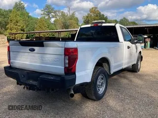 2021 Ford F-350 XL with VIN 1FTRF3A64MEE16457, listed as a Copart auction lot 80541904 with 254,389 mi miles and Clean title. Bid and sale history available at DreamBid. Image 4.