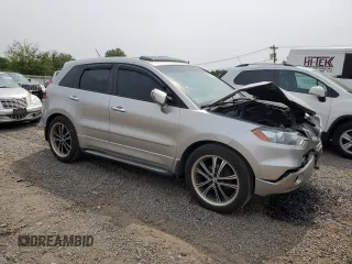2009 Acura RDX Technology with VIN 5J8TB18549A003487, listed as a Copart auction lot 59742325 with 120,394 mi miles and Salvage title. Bid and sale history available at DreamBid. Image 4.